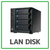 LAN DISKのデータ回復