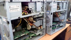 水没で電源に異常発生 2台のVAIO2を1台に再生