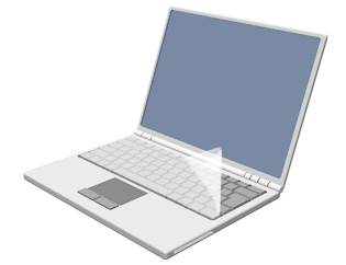 キーボードカバーを使う