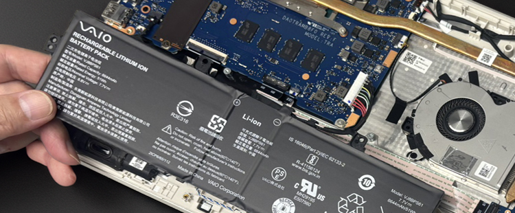 VAIO(バイオ) バッテリー交換