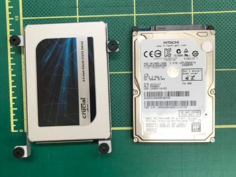 VAIO HDD→SSDで動作が快適に