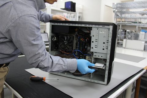 ハードディスクの交換